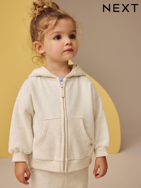 دقيق الشوفان - Zip Through Hoodie (3mths-7yrs) (E29225) | ‏66 ر.س.‏ - ‏78 ر.س.‏