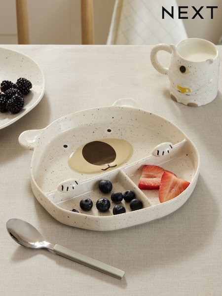 Natural Kids Bear Divider Plate (E29264) | $16