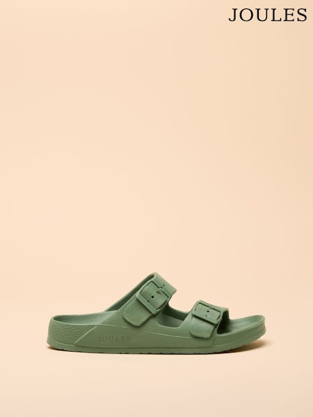 vert - Joules Sunseeker Eva Sliders (E29286) | € 21