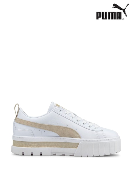 Puma White Women Mayze Trainers (E29404) | €119