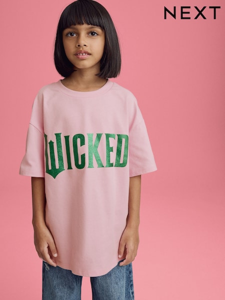 Pink Wicked Oversized T-Shirt (6-16yrs) (E29763) | $26 - $35