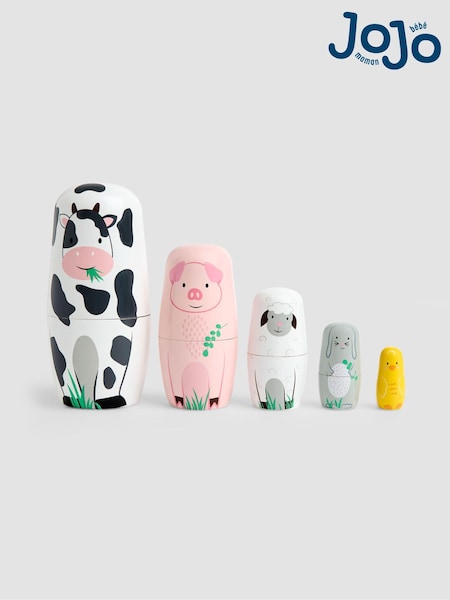 JoJo Maman Bébé Farm Nesting Animals (E29771) | €29