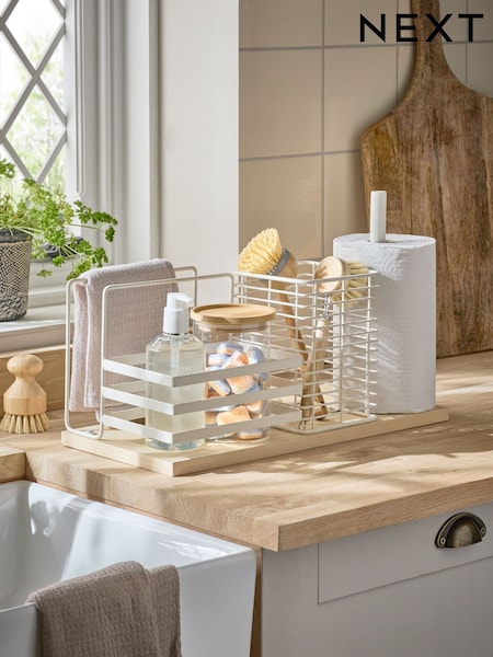 Cream Malvern Worktop Caddy (E29860) | €37