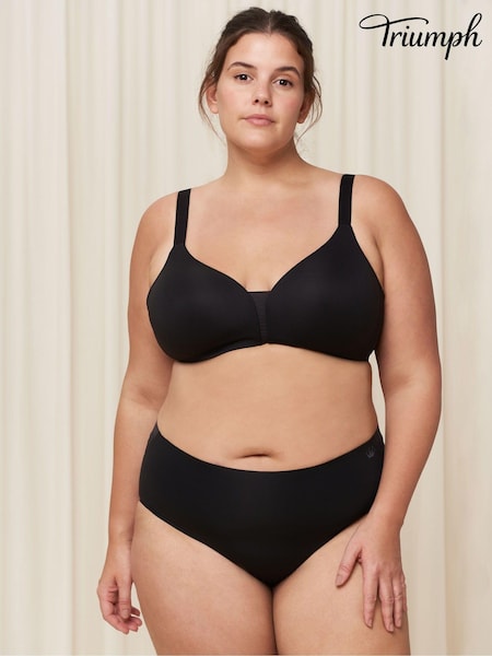 Triumph Flex Smart Black Bra (E29867) | $64