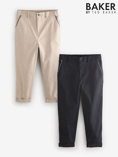 Baker by Ted Baker Chinos 2 Pack (E29941) | 57 € - 67 €