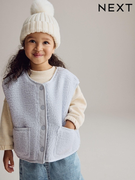 Blu - Borg Gilet (3mths-7yrs) (E29945) | € 21 - € 24