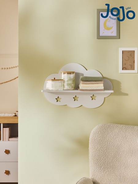Jojo Maman Bébé White Cloud Wall Shelf (E30016) | €37