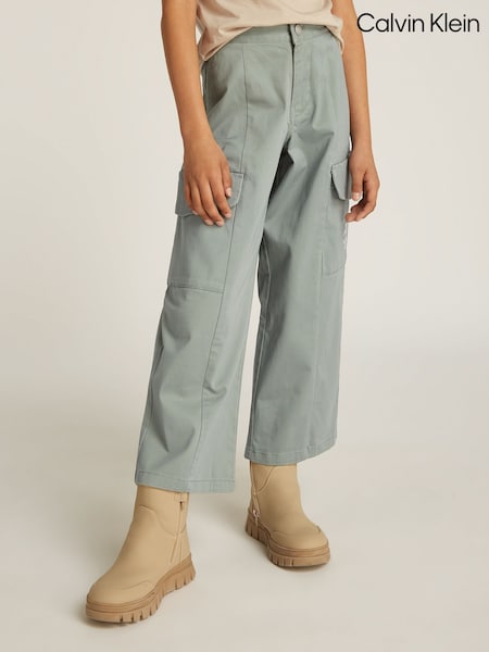 Calvin Klein Green Clean Utility Cargo Trousers (E30094) | €41.50