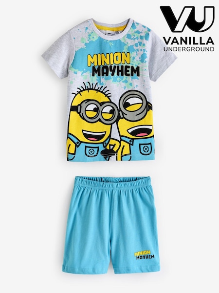 Vanilla Underground Blue Minions Boys Licensing Short Pyjamas (E30104) | €21