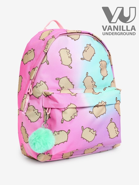 Vanilla Underground Pink Pusheen Ombre Backpack With Pom Pom (E30108) | €29
