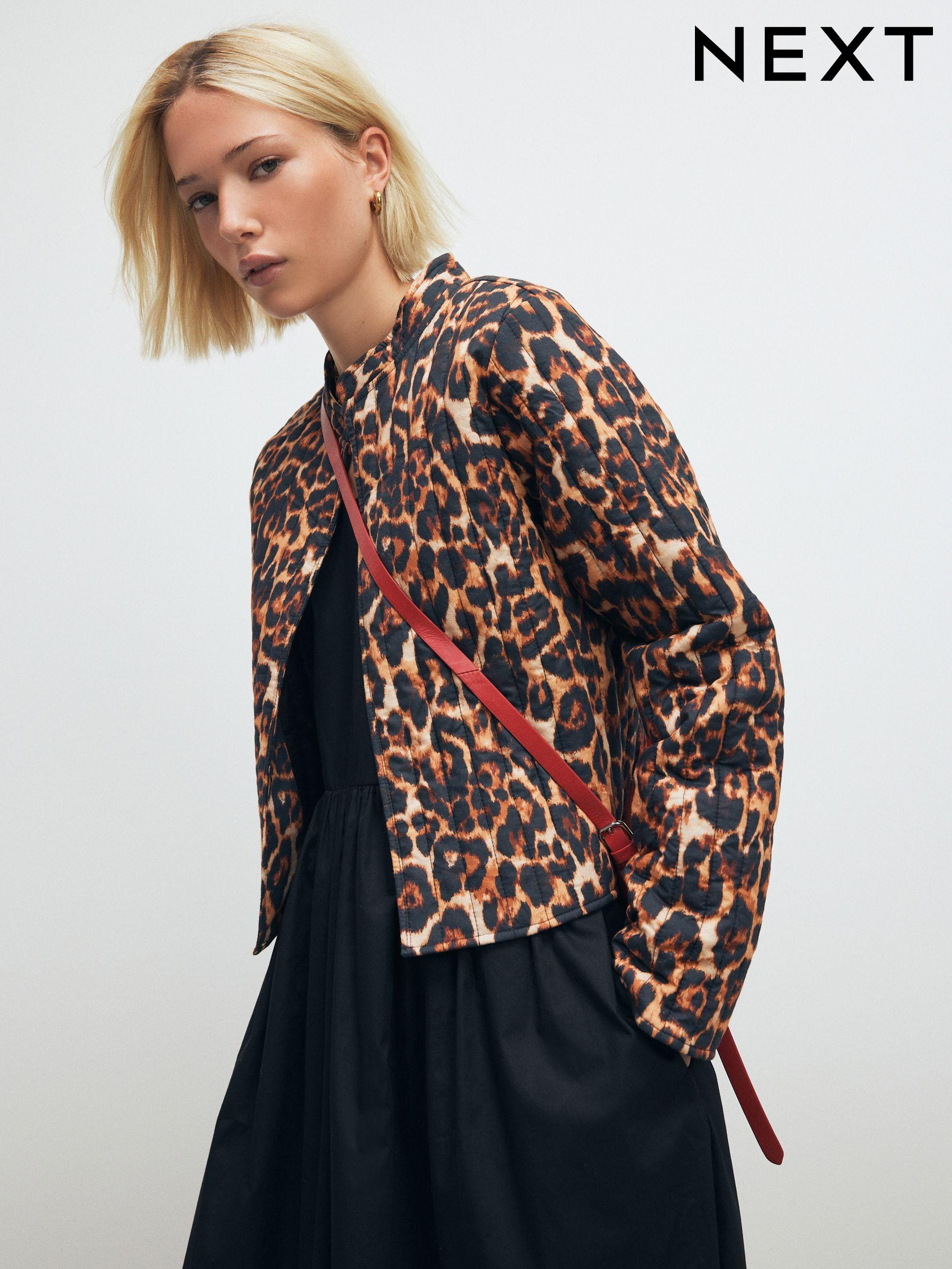 Women s Jackets Animal Print Cotton Coatsandjackets Next Oman