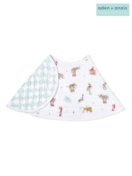 Aden + Anais Essentials 100% Cotton Baby Burpy Bib Elephant Circus Muslin (E30227) | 6 570 тг