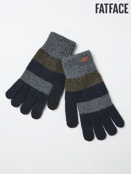FatFace Navy Leo Gloves (E30495) | €18