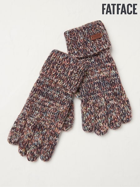 FatFace Red Twist Gloves (E30499) | €18