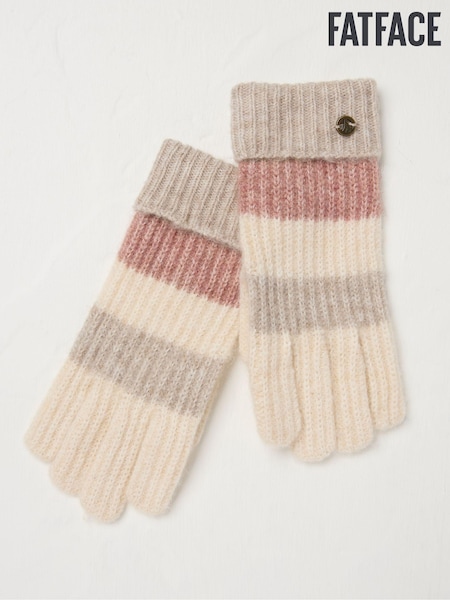 FatFace Natural Colourblock Gloves (E30508) | €15.50