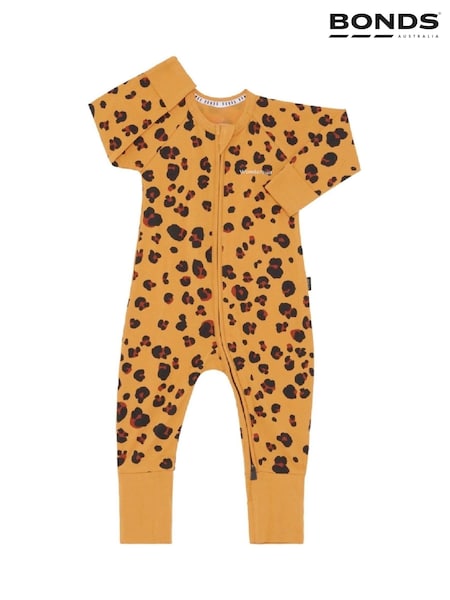 Bonds Leopard Animal Print Zip Wondersuit Sleepsuit (E30687) | ‏64 د.إ.‏
