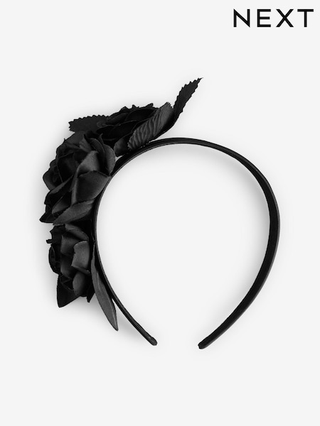 Черный - Corsage Headband (E30790) | €6