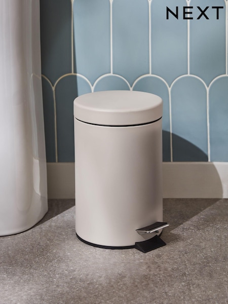 Cream Soft Close Pedal 3 Litre Bin (E30797) | €15.50