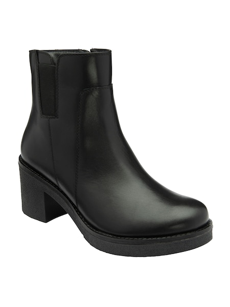 Lotus Black Ankle Boots (E30870) | ₪402
