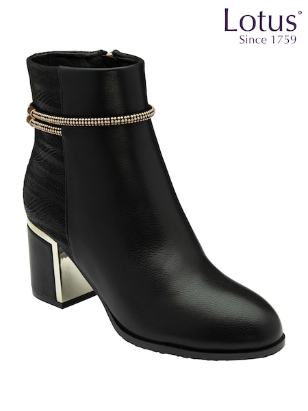 Lotus Ankle Boots (E30890) | €86