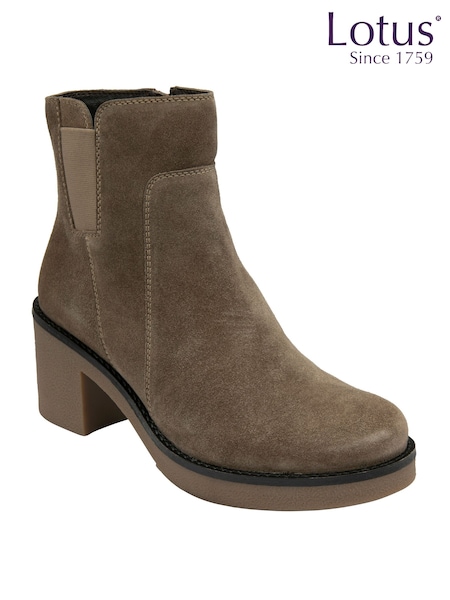 Lotus Natural Ankle Boots (E30893) | ₪402