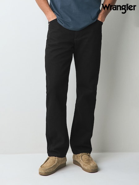 Wrangler Black Original Fit 13MWZ Cowboy Cut 100% Cotton Jeans (E31716) | LEI 484