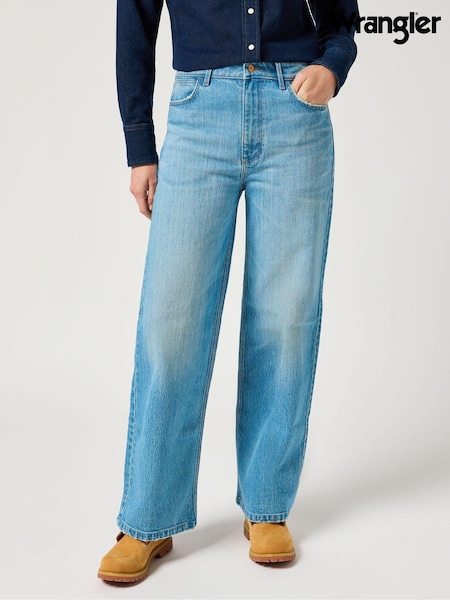 Wrangler Terra Loose Straight Fit Jeans (E31720) | AED218