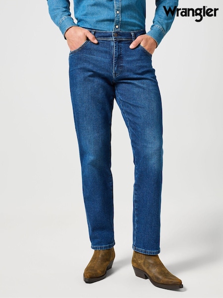 Umbra Blugi - Blugi autentice cu croi drept Wrangler Texas (E31725) | 354 LEI