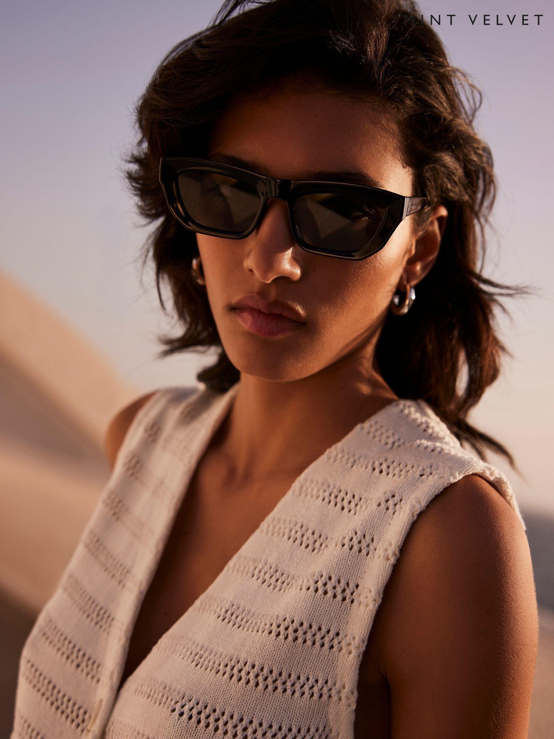 Women s Sunglasses Rectangular Accessories Next Poland