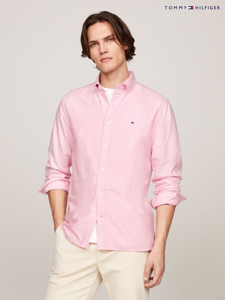 Tommy Hilfiger Pink Solid Heritage Oxford Shirt (E31889) | €122