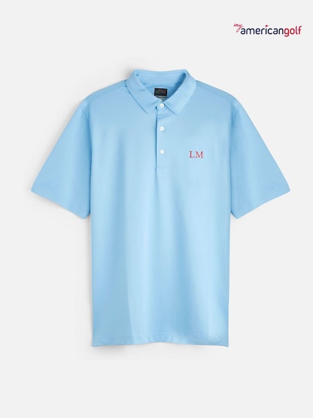 My American Golf Mens Personalised Greg Norman Polo Shirt (E32214) | €37