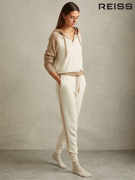 Reiss Eve Wool Blend Colourblock Joggers (E32224) | €202
