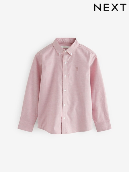 Pink Single Oxford Shirt (3-16yrs) (E32230) | €15 - €22
