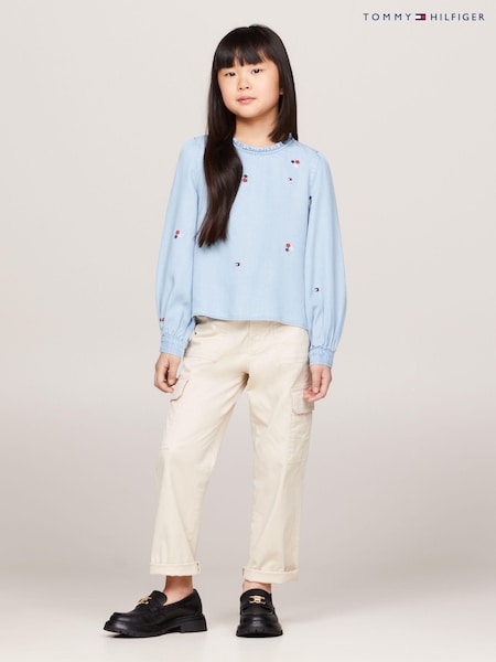Tommy Hilfiger Flower Print TENCEL™ Long Sleeved Blouse (E32393) | 60 €