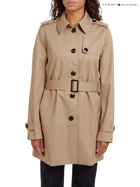 Tommy Hilfiger Heritage Single Breasted Trench Coat (E32430) | ‏1,157‏₪