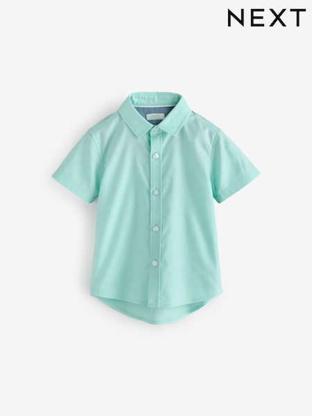 Mineraalit - Short Sleeve Oxford Shirt (3mths-7yrs) (E32530) | €14 - €17