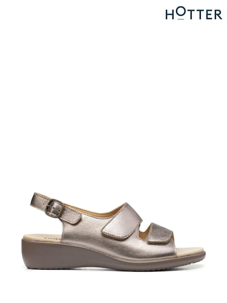 Hotter Gold Standard Fit Easy II Touch Fastening Buckle Sandals (E32557) | €54