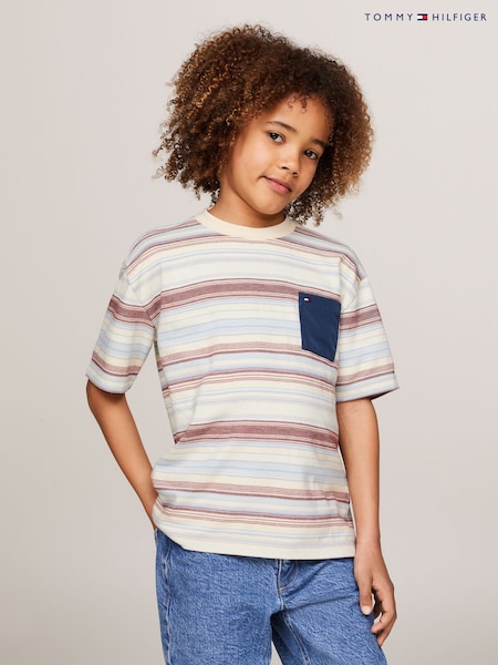 Tommy Hilfiger Utility Pocket 100% Cotton T-Shirt (E32766) | 93 LEI - 103 LEI