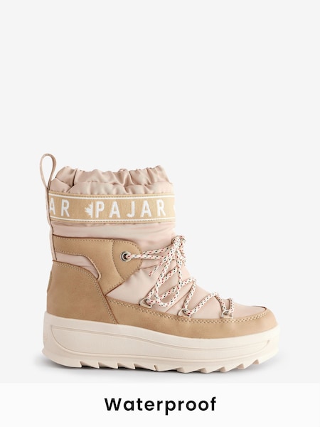 Бежевый - Pajar Gala Waterproof Pull On Snow Boots (E32840) | €179
