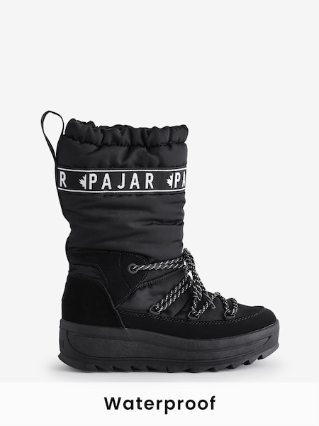 Черный - Pajar Galaxy Waterproof High Pull On Snow Boots (E32842) | €199