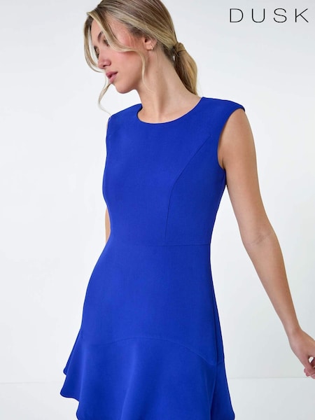 Dusk Plain Sleeveless Skater Dress (E32921) | ‏111 ر.ق.