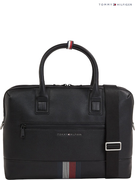Tommy Hilfiger Black Transit Computer Bag (E32969) | AED495