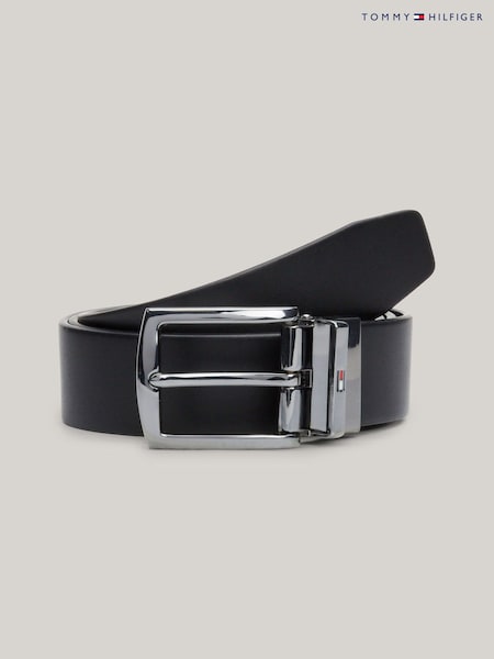 Tommy Hilfiger Blue Denton Reversible 3.5cm Belt (E32986) | ₪302