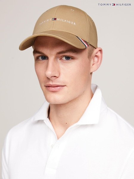 Коричневый - Tommy Hilfiger Foundation Cotton Cap (E32988) | €27