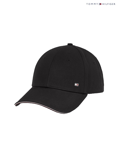 Tommy Hilfiger Black 100% Cotton Cap (E32989) | €42