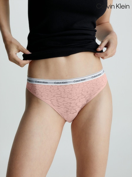 Calvin Klein Pink Thong (E33024) | €8