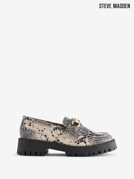 Steve Madden Animal Lando-CN Loafers (E33251) | 501 LEI