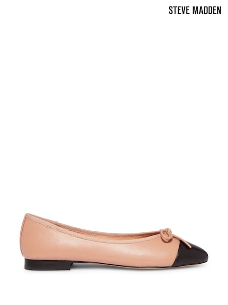 Steve Madden Natural Ellison Ballerinas (E33256) | 417 LEI