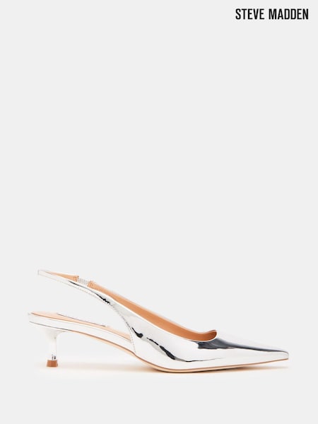 Argint/Argintiu - Pantofi Steve Madden Kari Slingback (E33262) | 417 LEI