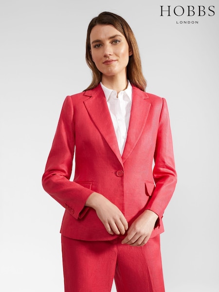 Hobbs Pink Petite Petite Mirabel Jacket (E33326) | €95